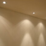 recessed lighting installation